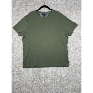 Banana Republic Dress Crew Tee Mens XL Olive Green Minimalist Shirt